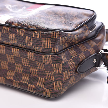 Louis Vuitton Savane Damier Ebene Rhinoceros Nil PM 9 of 11