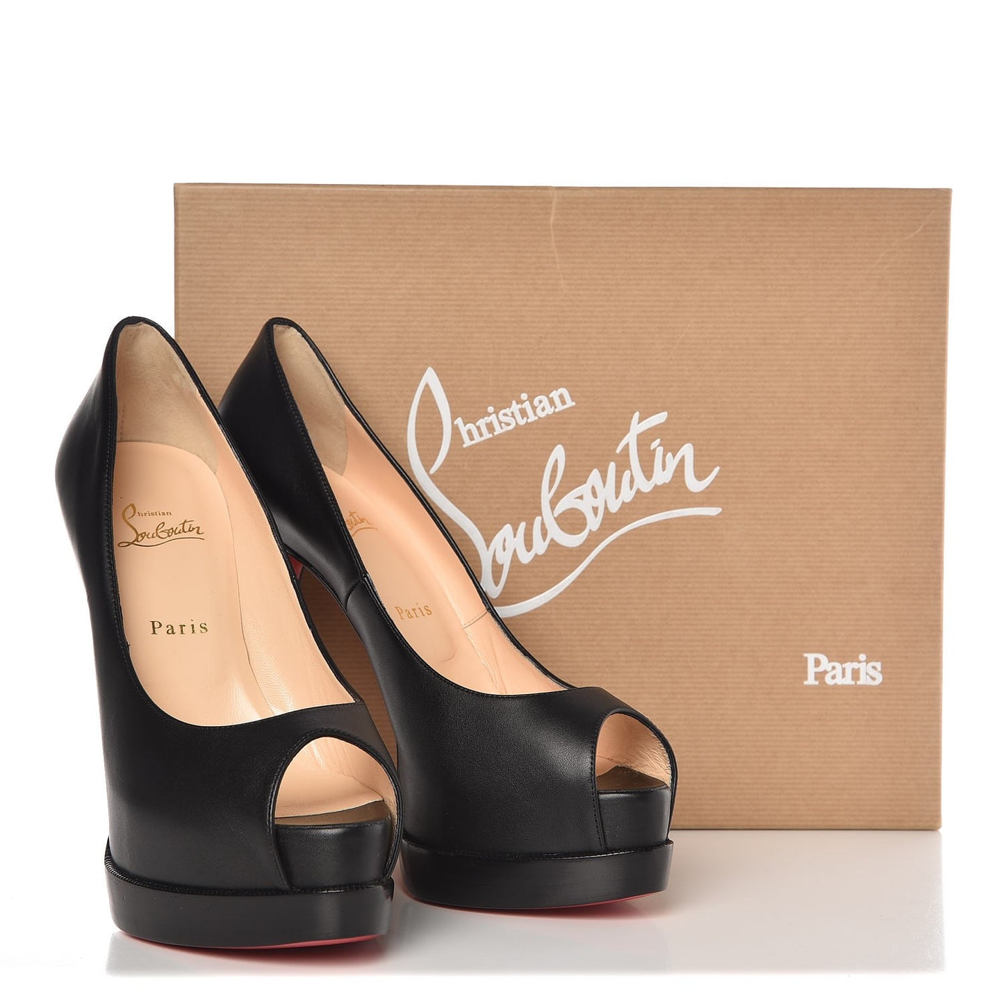 Calfskin Palais Royal Trepointe 140 Pumps 40 Black
