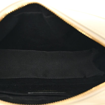 Saint Laurent Calfskin Matelasse Monogram Lou Camera Bag Crema Soft 5 of 8
