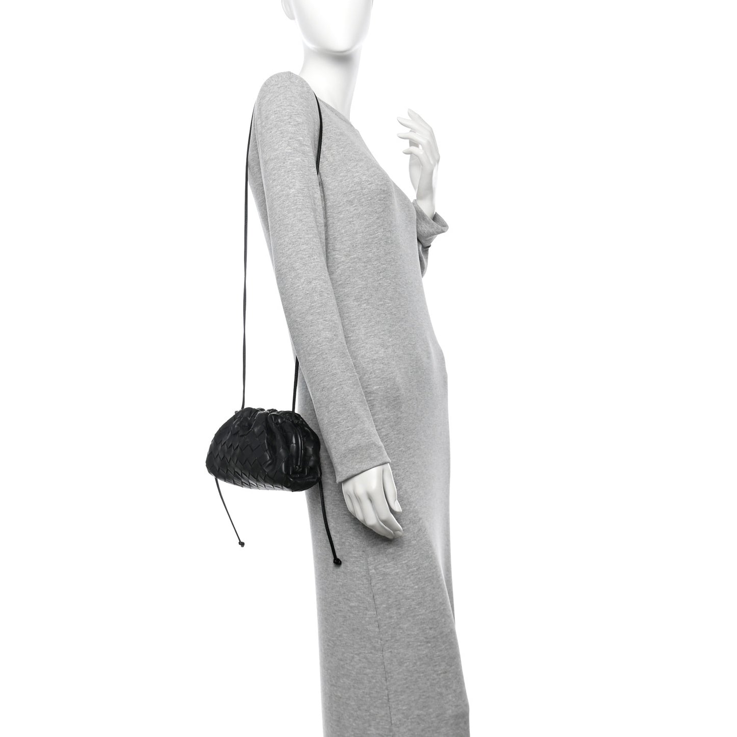 Nappa Intrecciato The Mini Pouch Black