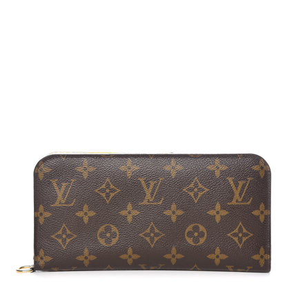 Louis Vuitton Monogram Fleuri Insolite Wallet Yellow 1 of 8