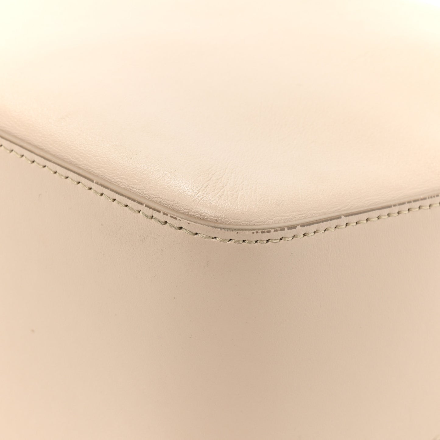 Smooth Calfskin Medium Moon Cut Out Shoulder Bag Dune