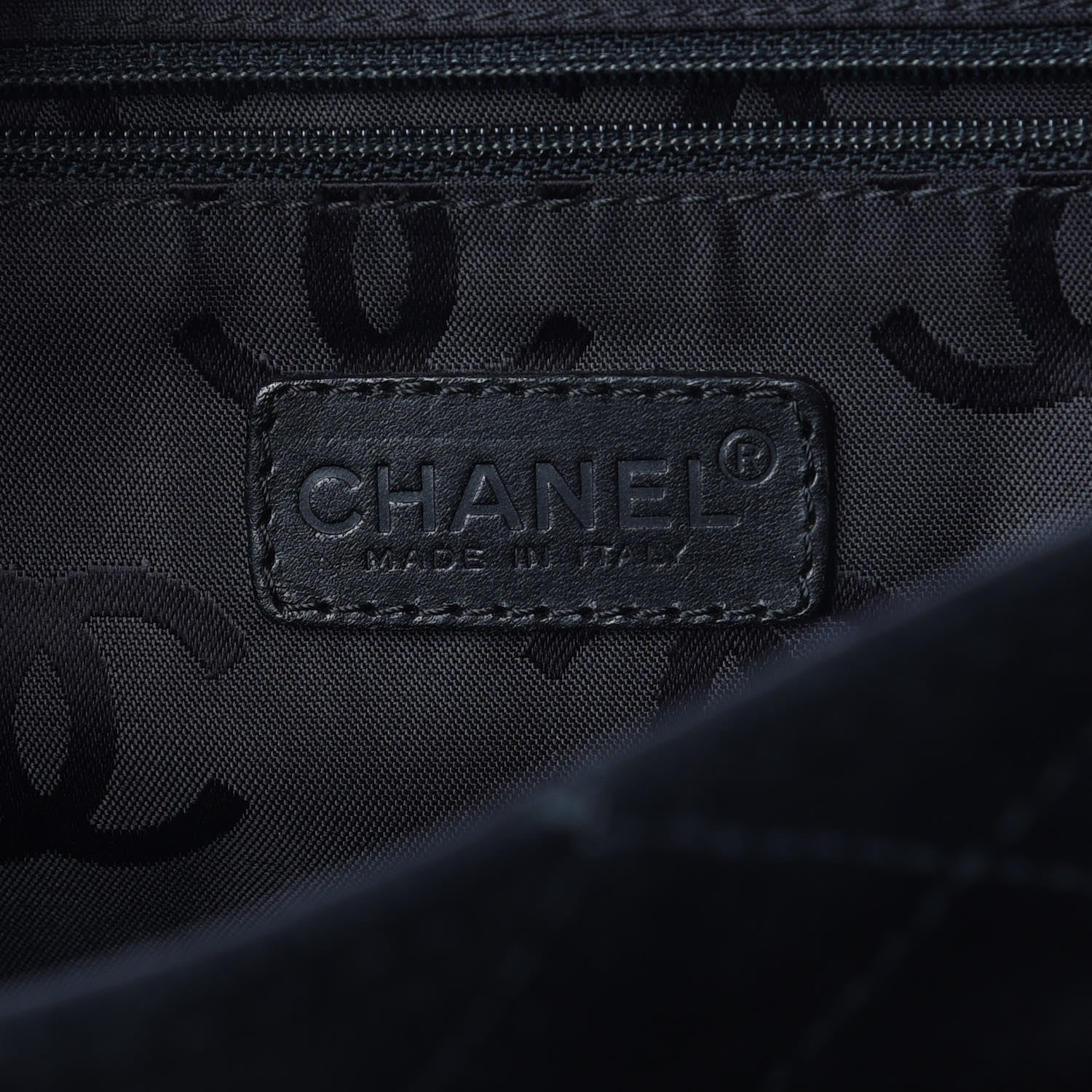 Chanel Suede Diamond Stitched Flap Bag Black 8 of 9