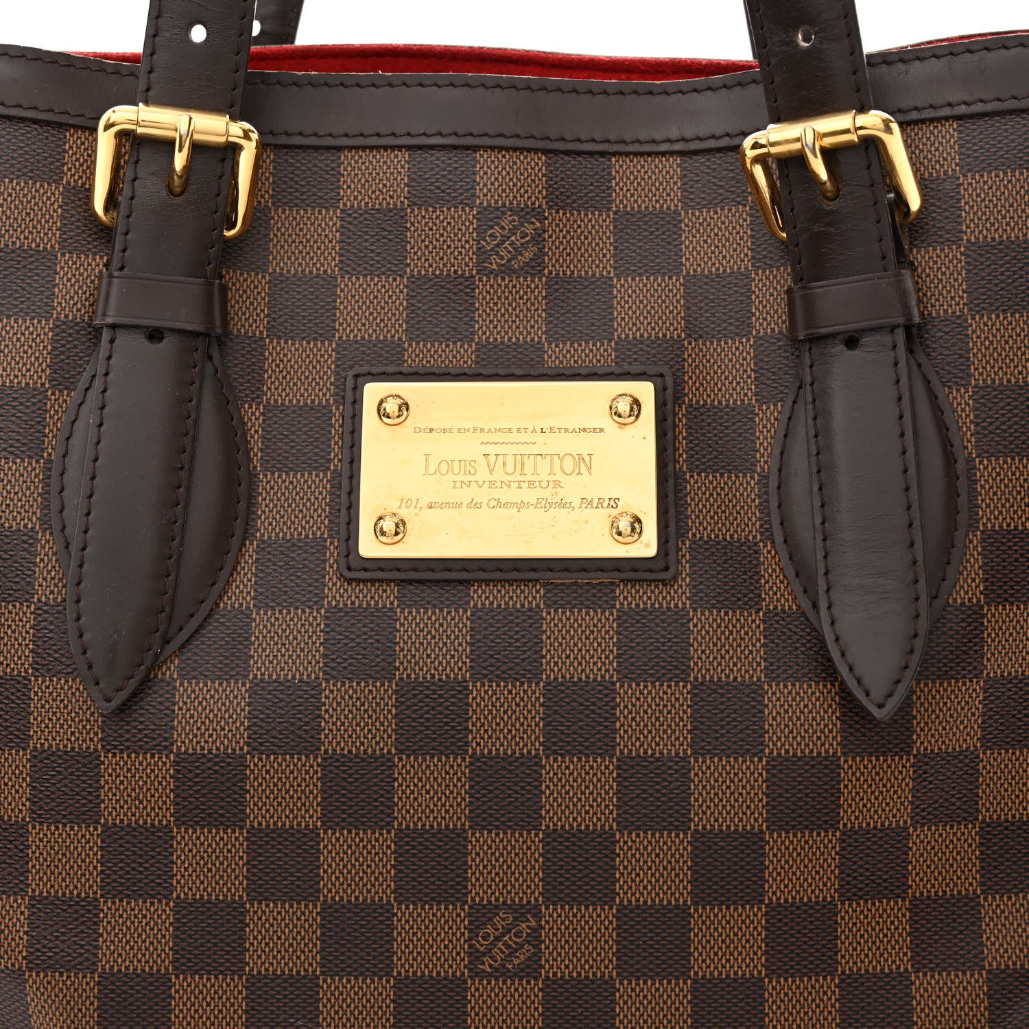 Louis Vuitton Damier Ebene Hampstead MM 11 of 24