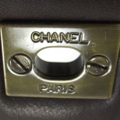 Chanel Lambskin Medium Flap Dark Brown 10 of 12