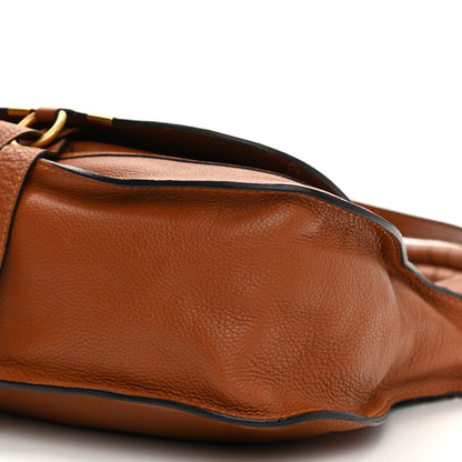 Chloe Calfskin Medium Marcie Satchel Tan 10 of 13