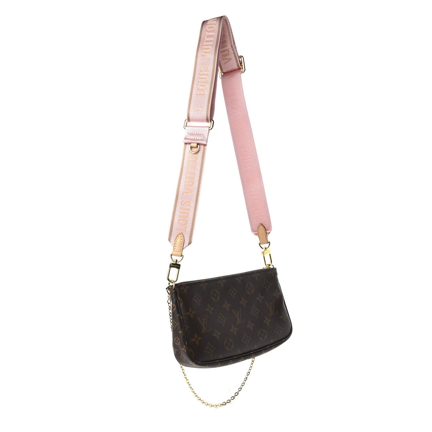 Monogram Multi Pochette Accessories Rose Clair