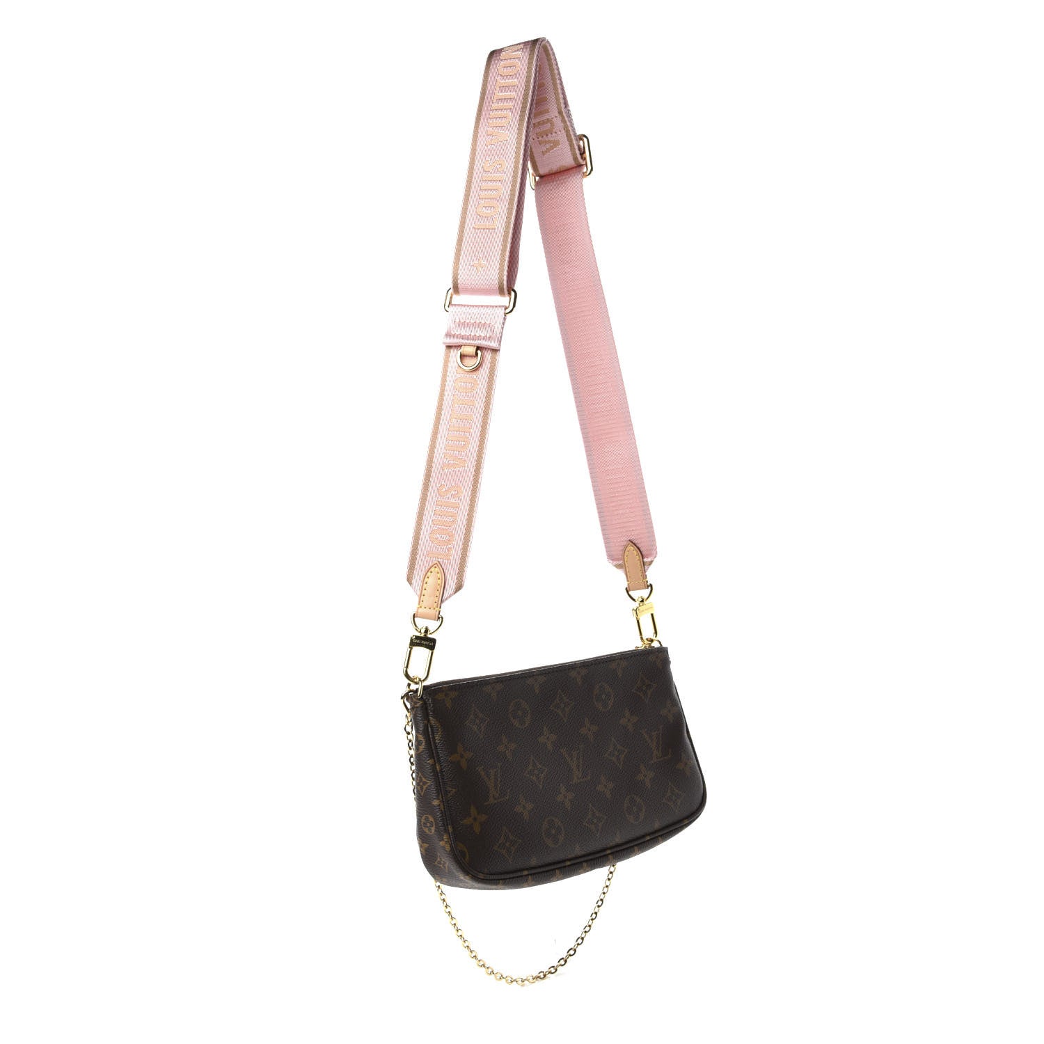 Louis Vuitton Monogram Multi Pochette Accessories Rose Clair 2 of 13