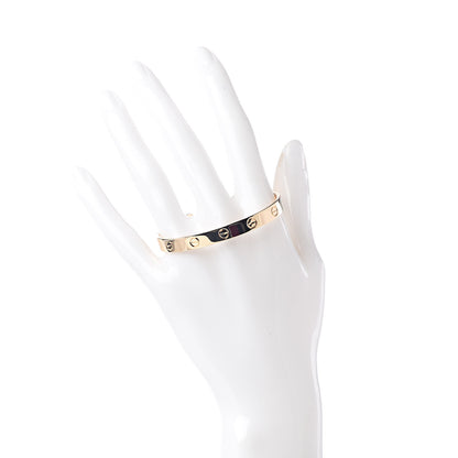 Cartier 18K Yellow Gold LOVE Cuff Bracelet 16 2 of 4