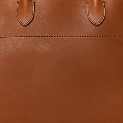 The Row Polished Saddle Calfskin Soft Margaux 15 Cuir 7 of 12