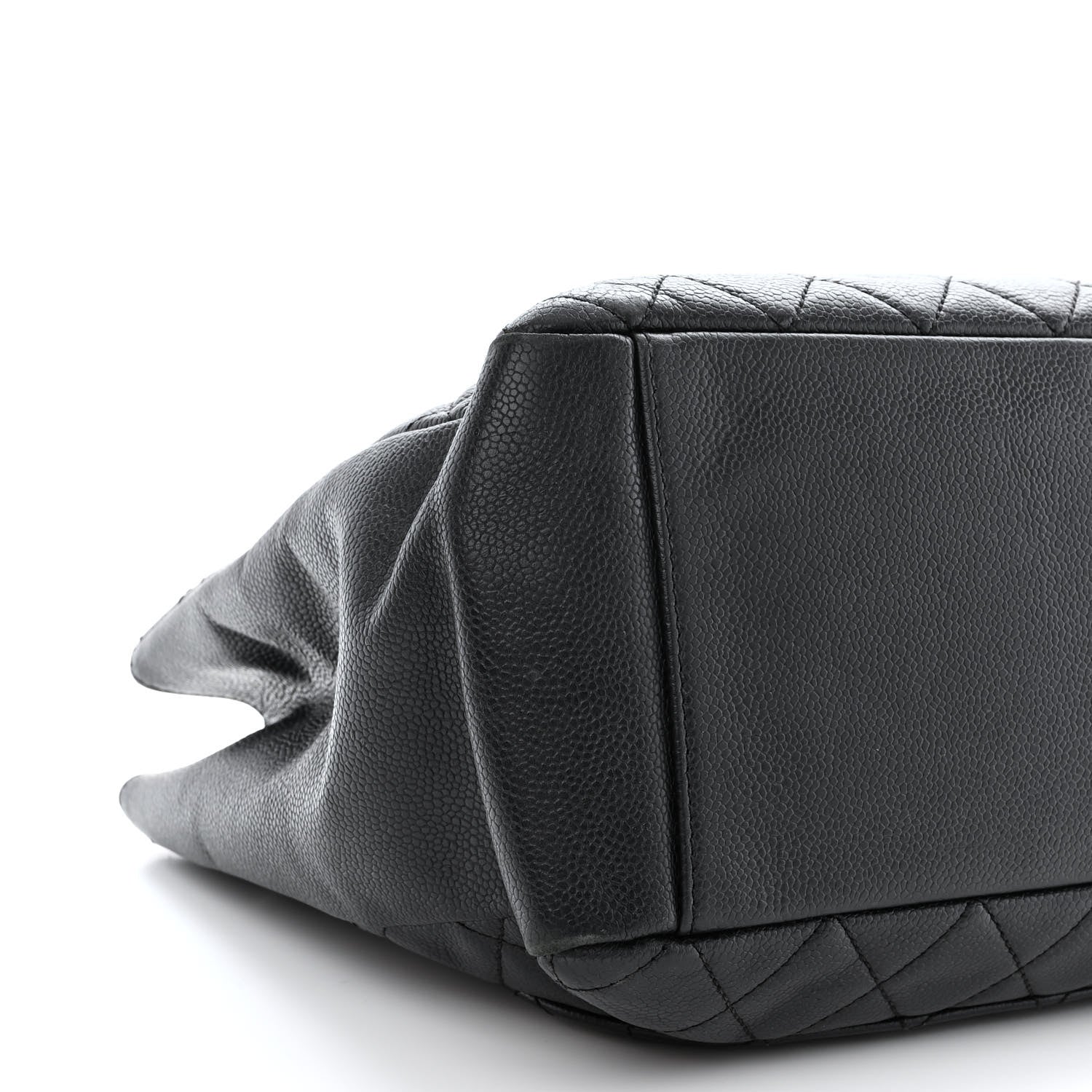 Chanel Caviar Quilted Grand Shopping Tote GST Black 9 of 11