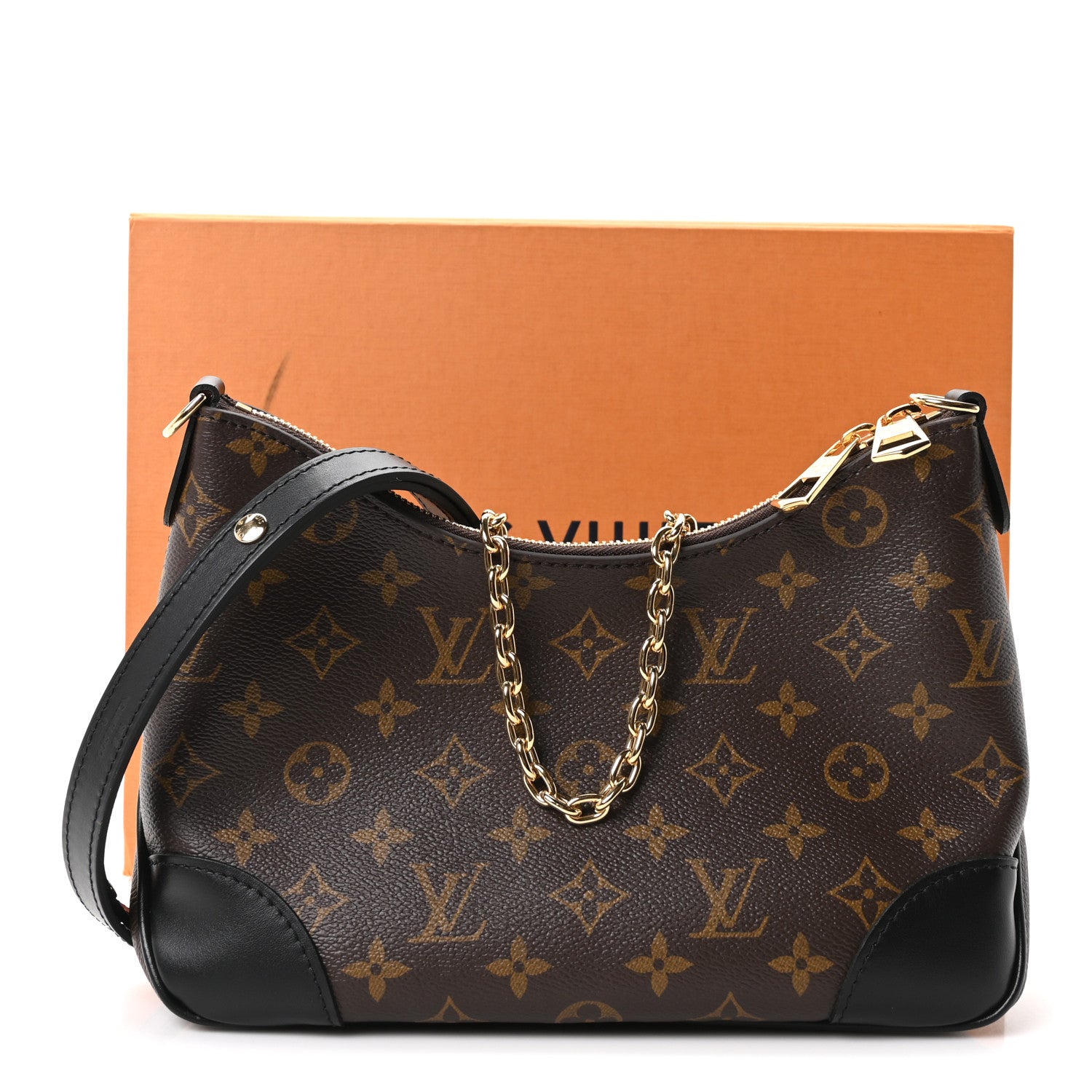 Louis Vuitton Monogram Boulogne NM Black 10 of 10