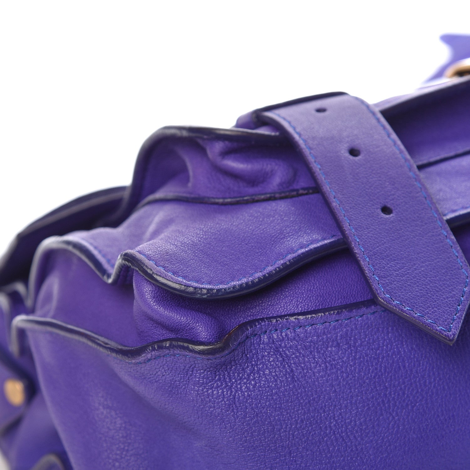 Proenza Schouler Lambskin Medium PS1 Satchel Purple Rain 9 of 15