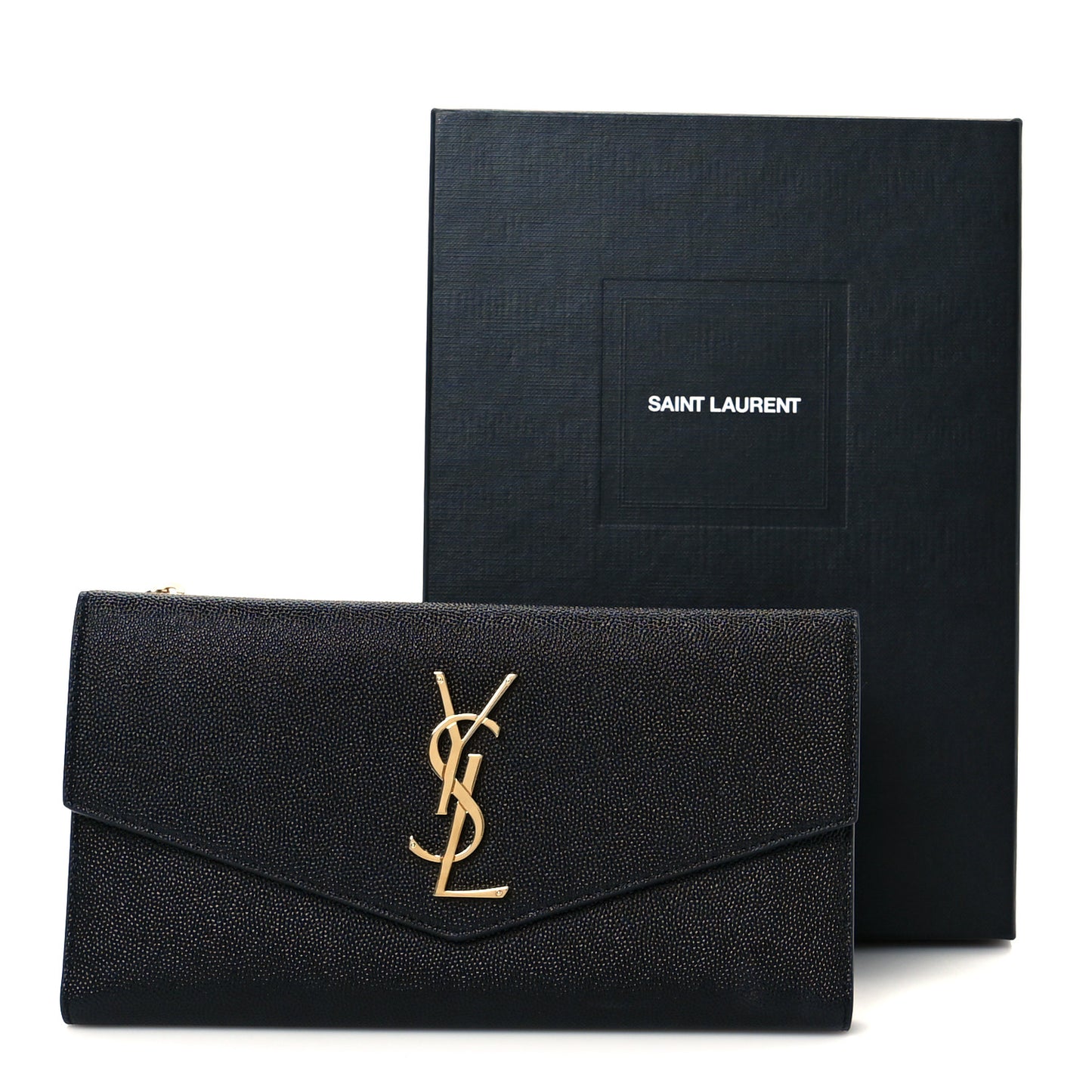 Grain De Poudre Monogram Uptown Wallet Black