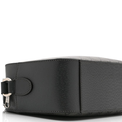 Gucci GG Supreme Monogram Textured Dollar Calfskin Ophidia Shoulder Bag Grey Black Graphite Grey 10 of 11