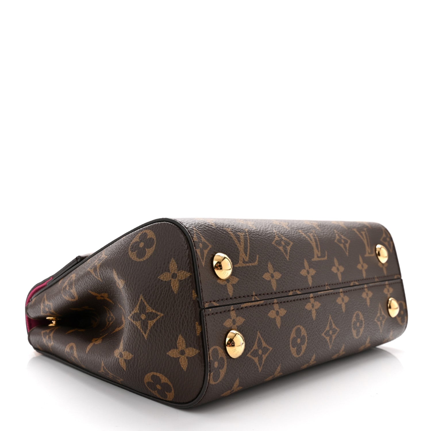 Louis Vuitton Monogram Cluny BB Bordeaux Fuchsia 4 of 10