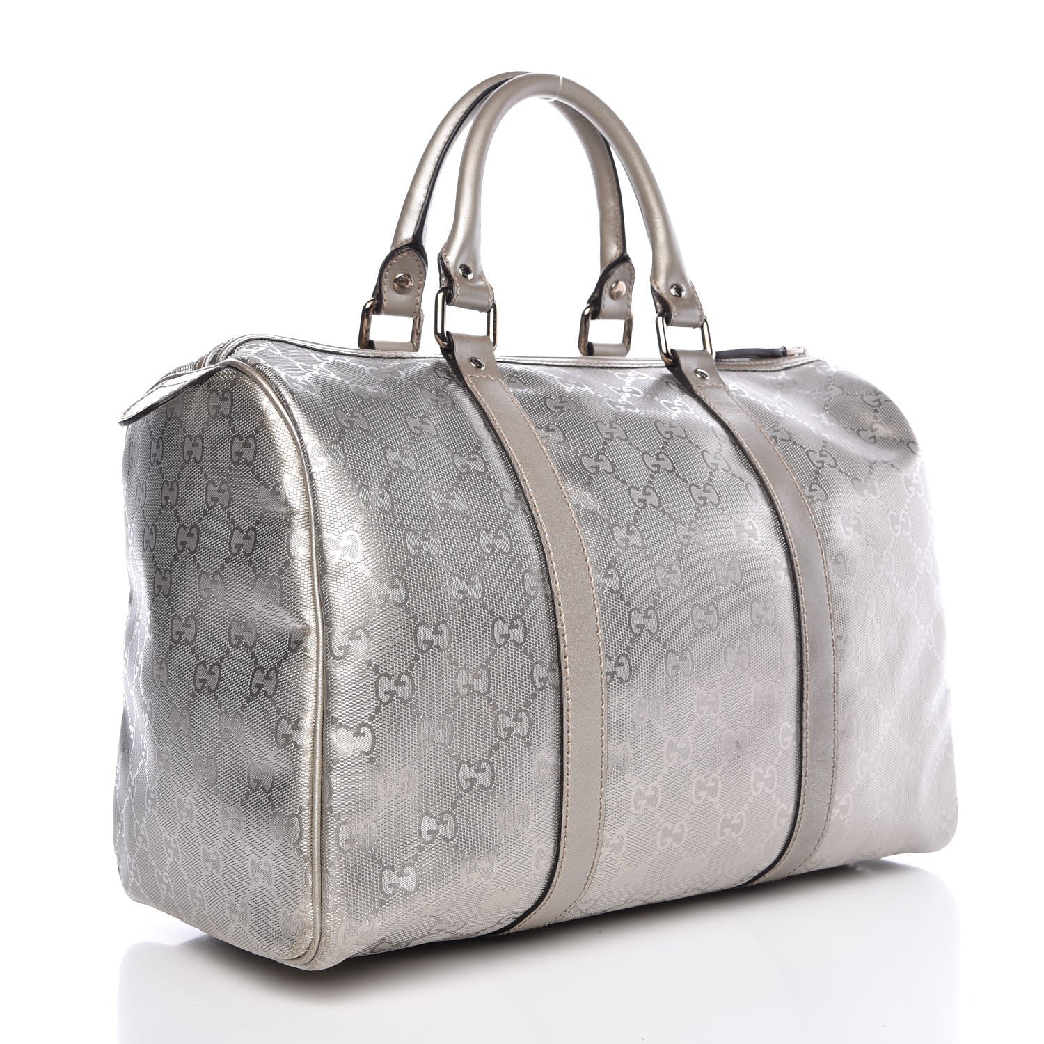 Gucci Imprime Monogram Medium Joy Boston Silver 3 of 18