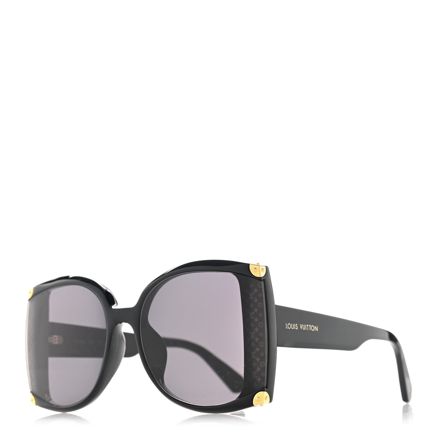Louis Vuitton Acetate Nylon In The Mood For Love Sunglasses Z1294E Black 1 of 8