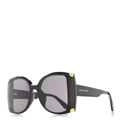 Louis Vuitton Acetate Nylon In The Mood For Love Sunglasses Z1294E Black 1 of 8