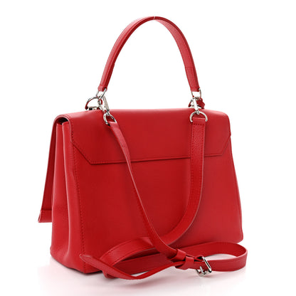 Louis Vuitton Soft Calfskin Lockme II Top Handle Rubis 3 of 9