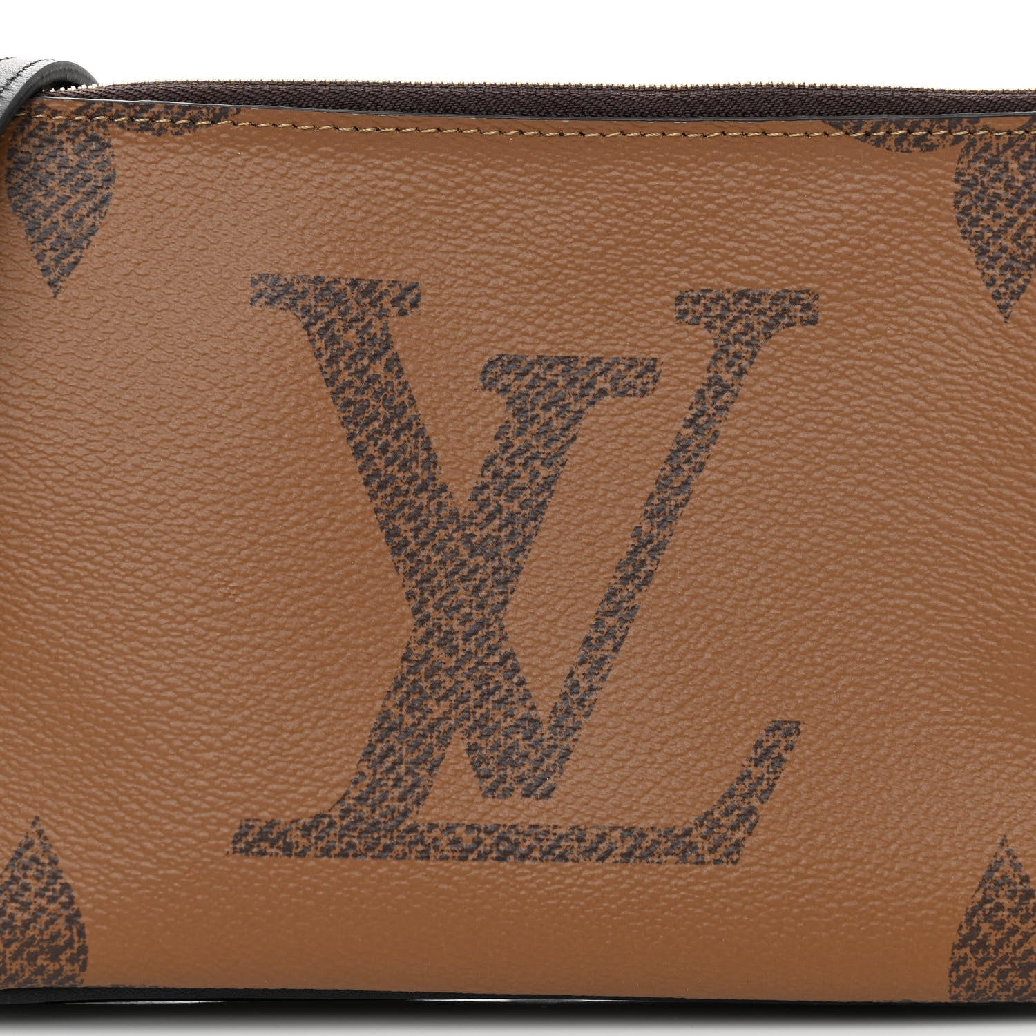 Louis Vuitton Reverse Monogram Giant Double Zip Pochette 8 of 10