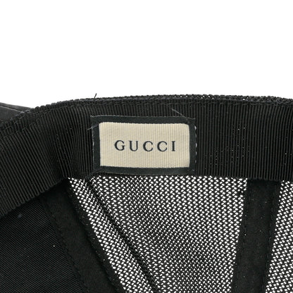 Gucci Nylon Monogram Baseball Hat M Black 8 of 9