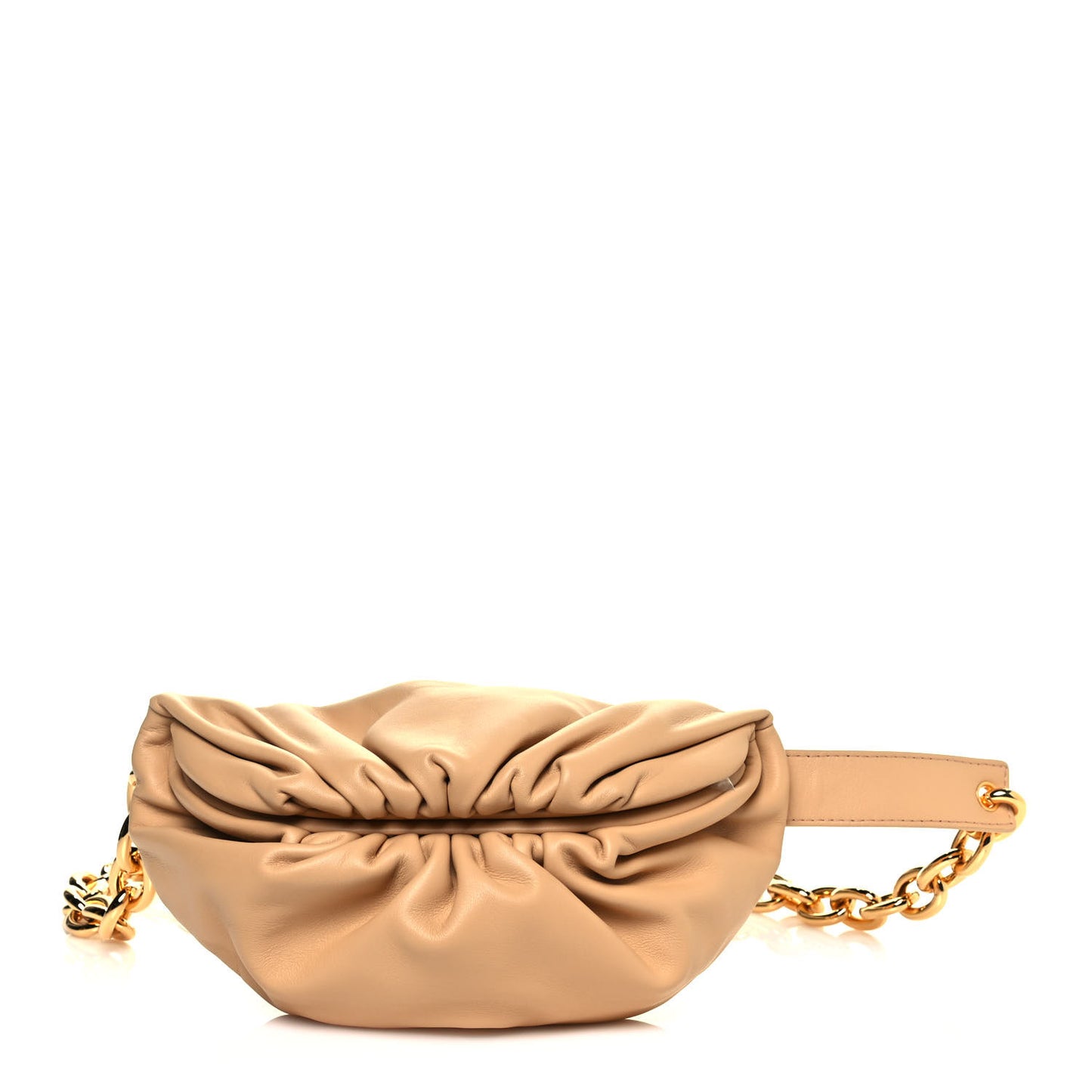 Nappa The Belt Chain Pouch Almond