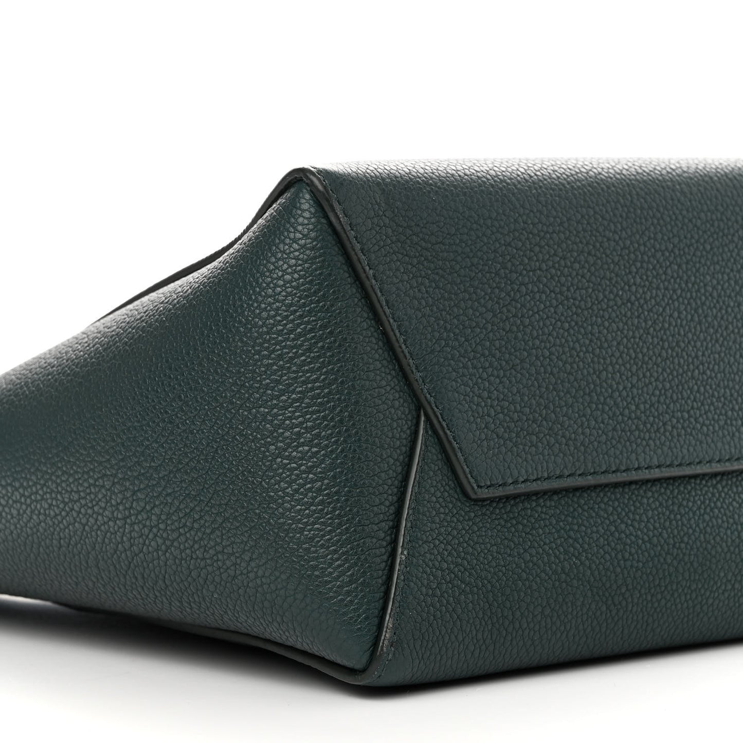 Soft Grained Calfskin Small Sangle Bucket Bag Amazone