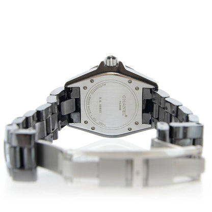 Chanel Stainless Steel Ceramic 38mm J12 Automatic Watch Black 5 of 6