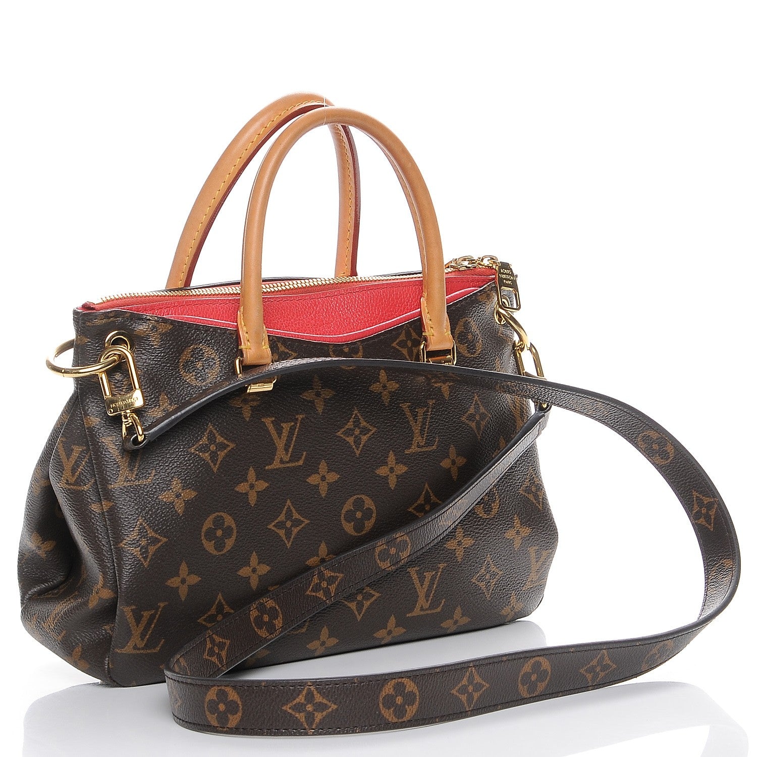 Louis Vuitton Monogram Pallas BB Piment 4 of 9