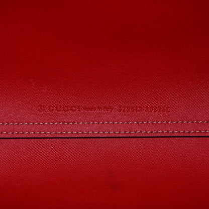 Gucci GG Supreme Monogram Small Reversible Tote Beige Red 10 of 16