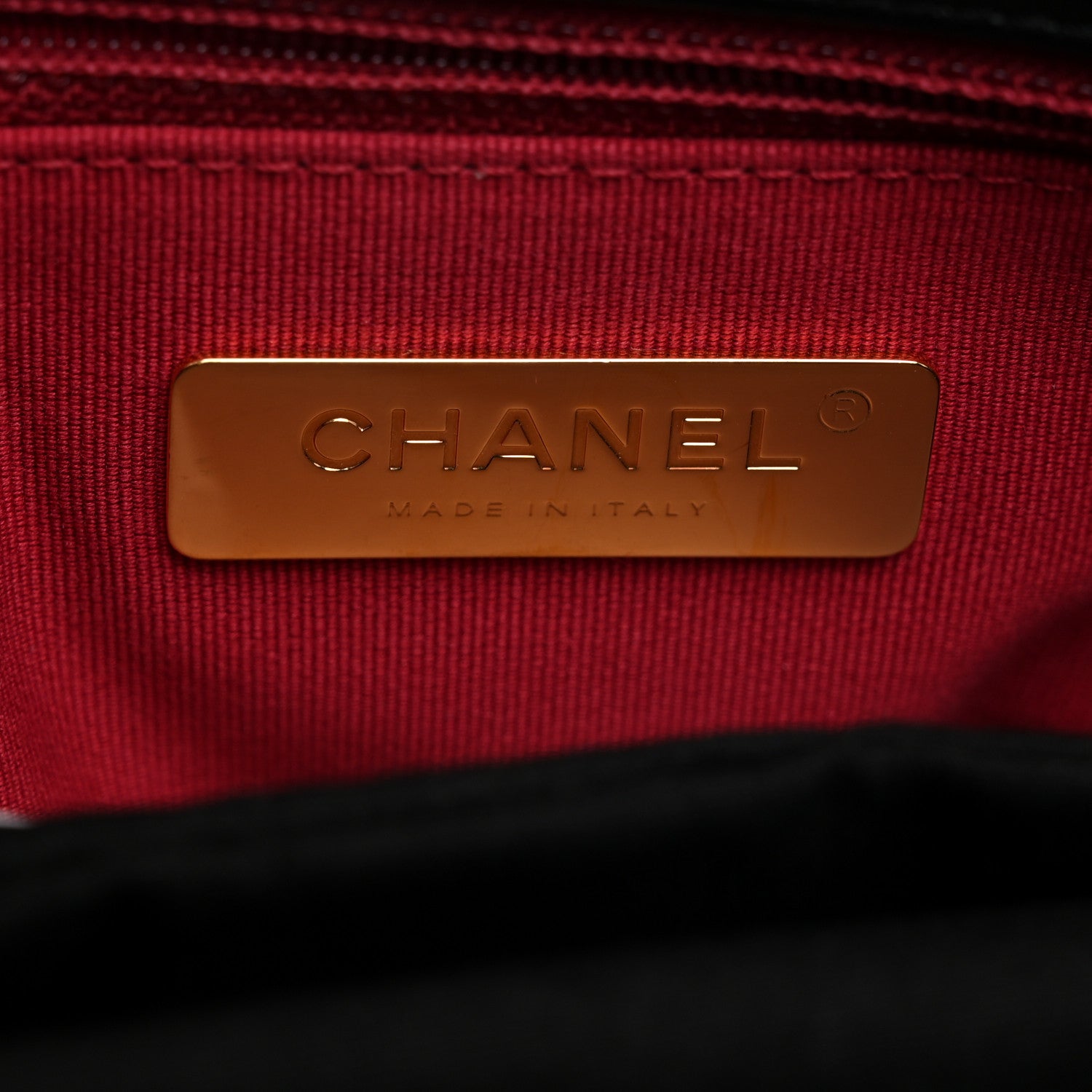 Chanel Lambskin Quilted Medium Chanel 19 Flap Black 6 of 10