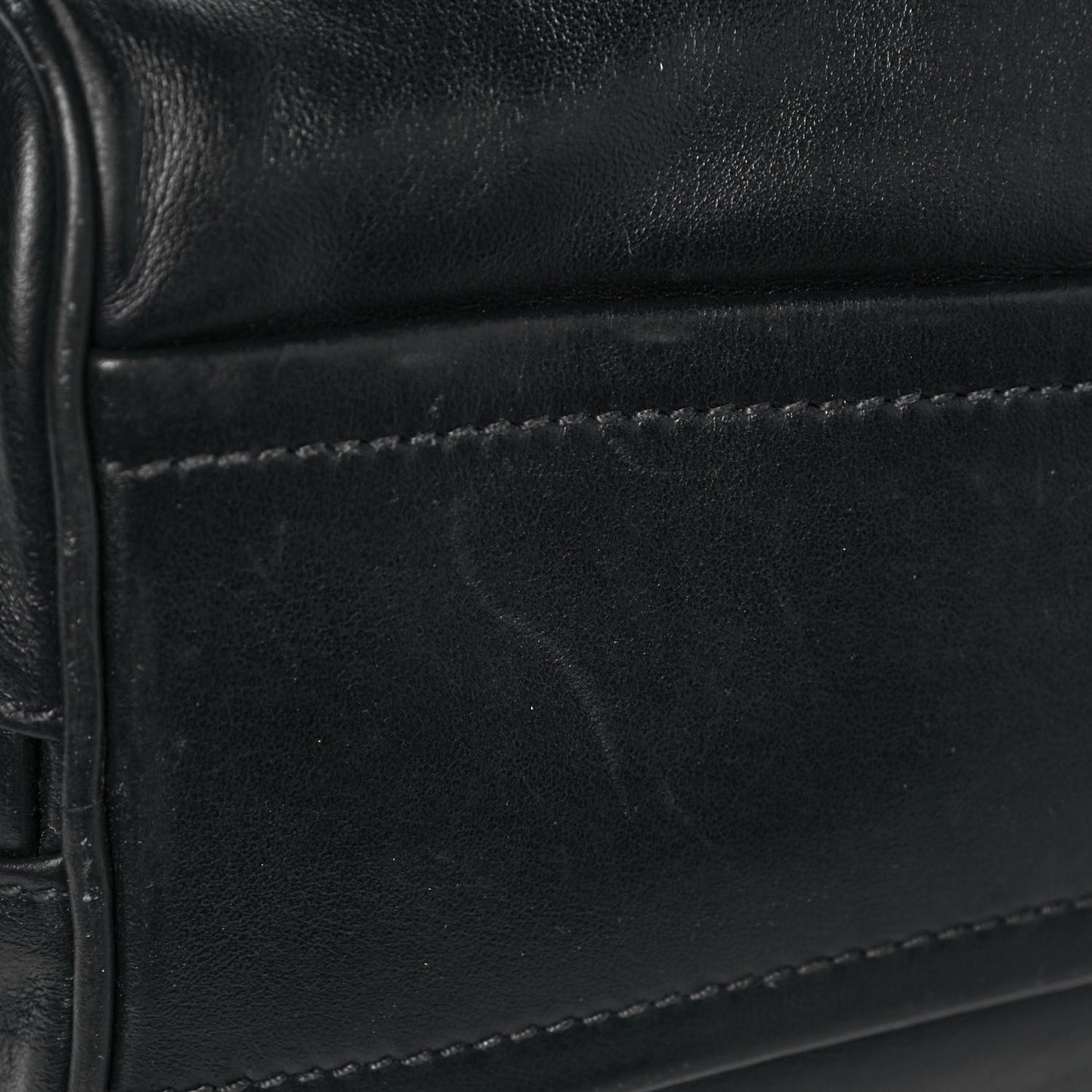 Soft Calf Inside Tote Black Mughetto