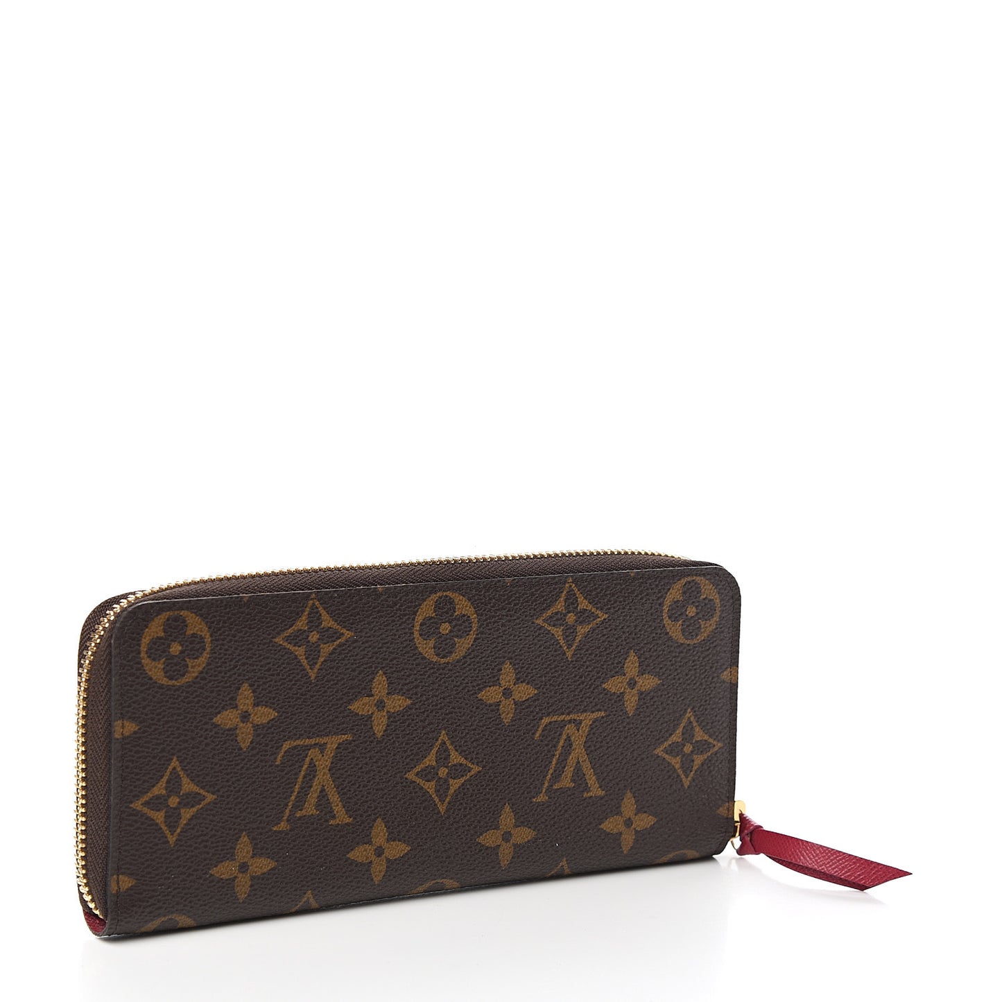 Monogram Clemence Wallet Fuchsia