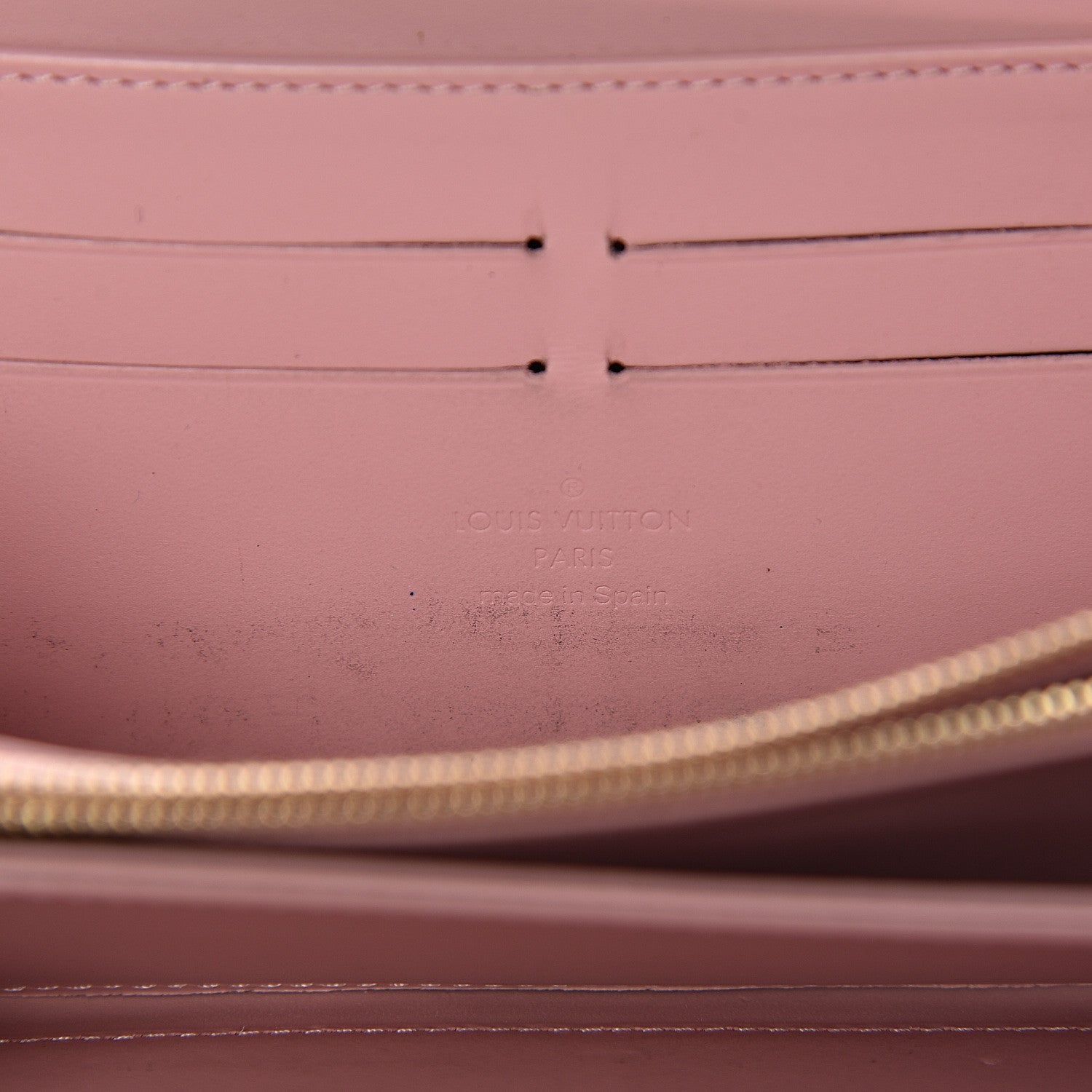 Louis Vuitton Vernis Zippy Wallet Rose Ballerine 6 of 18