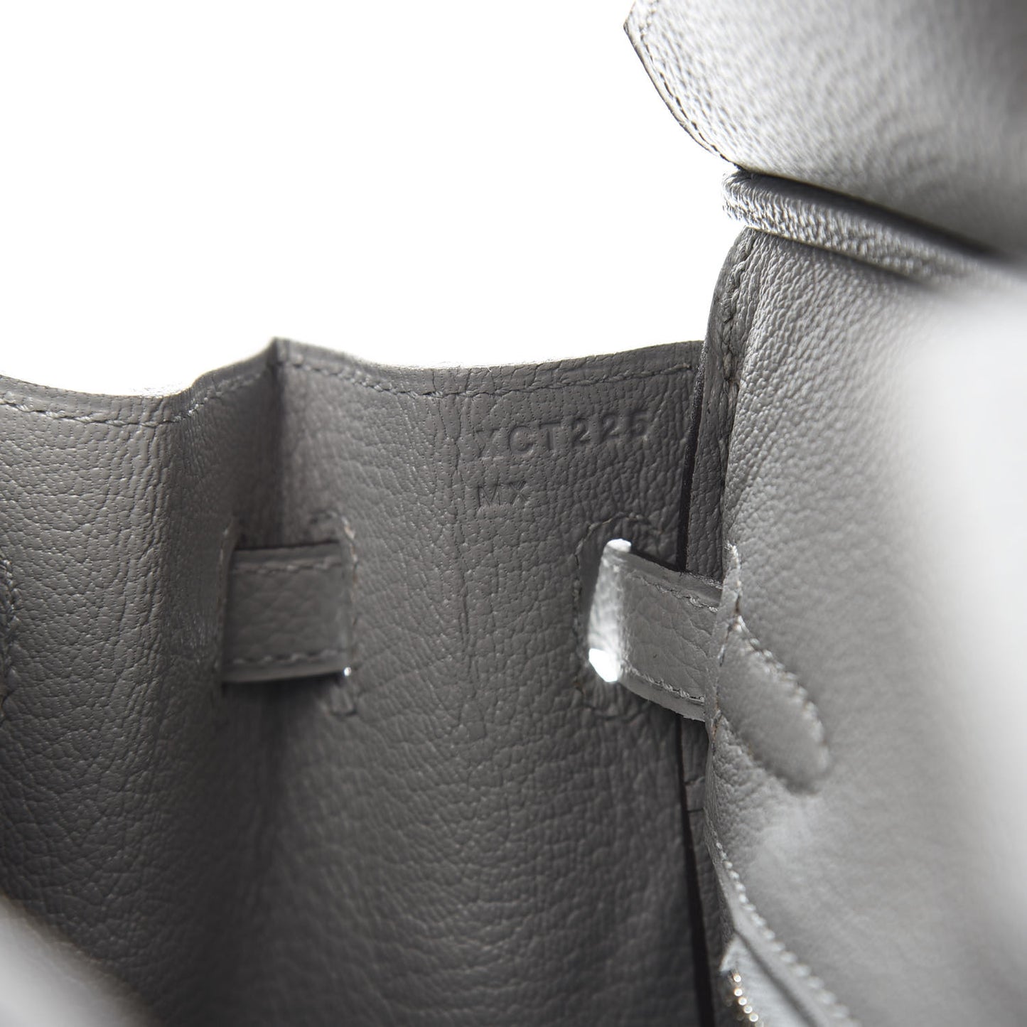 Togo Birkin 25 Gris Mouette