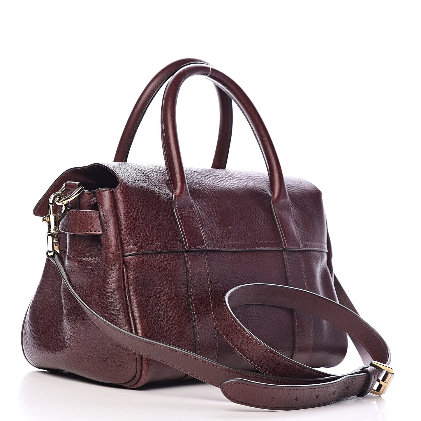 Vegetable Tanned Calfskin Small Bayswater Oxblood