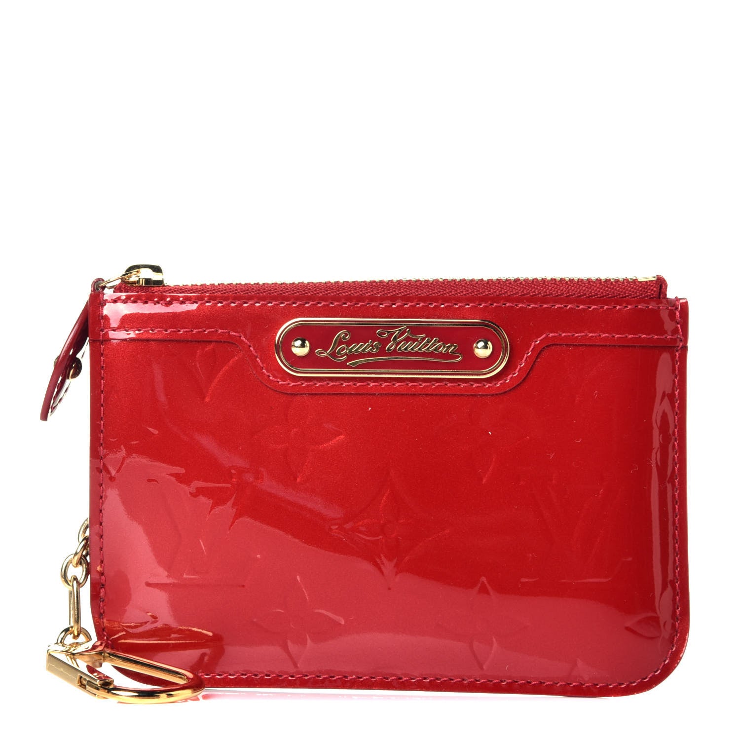 Louis Vuitton Vernis Key Pouch Pomme D'Amour 1 of 9