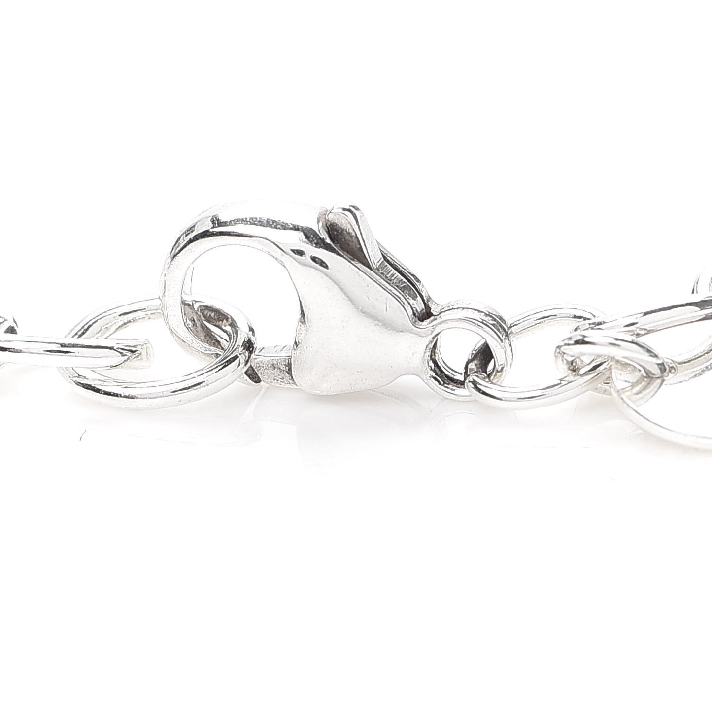 Sterling Silver Infinity Chain Bracelet