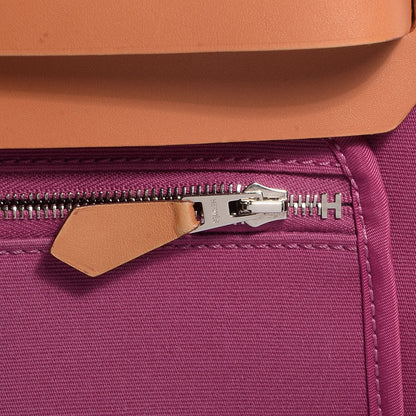 Hermes Toile Herbag Zip 31 PM Tosca 2 of 13