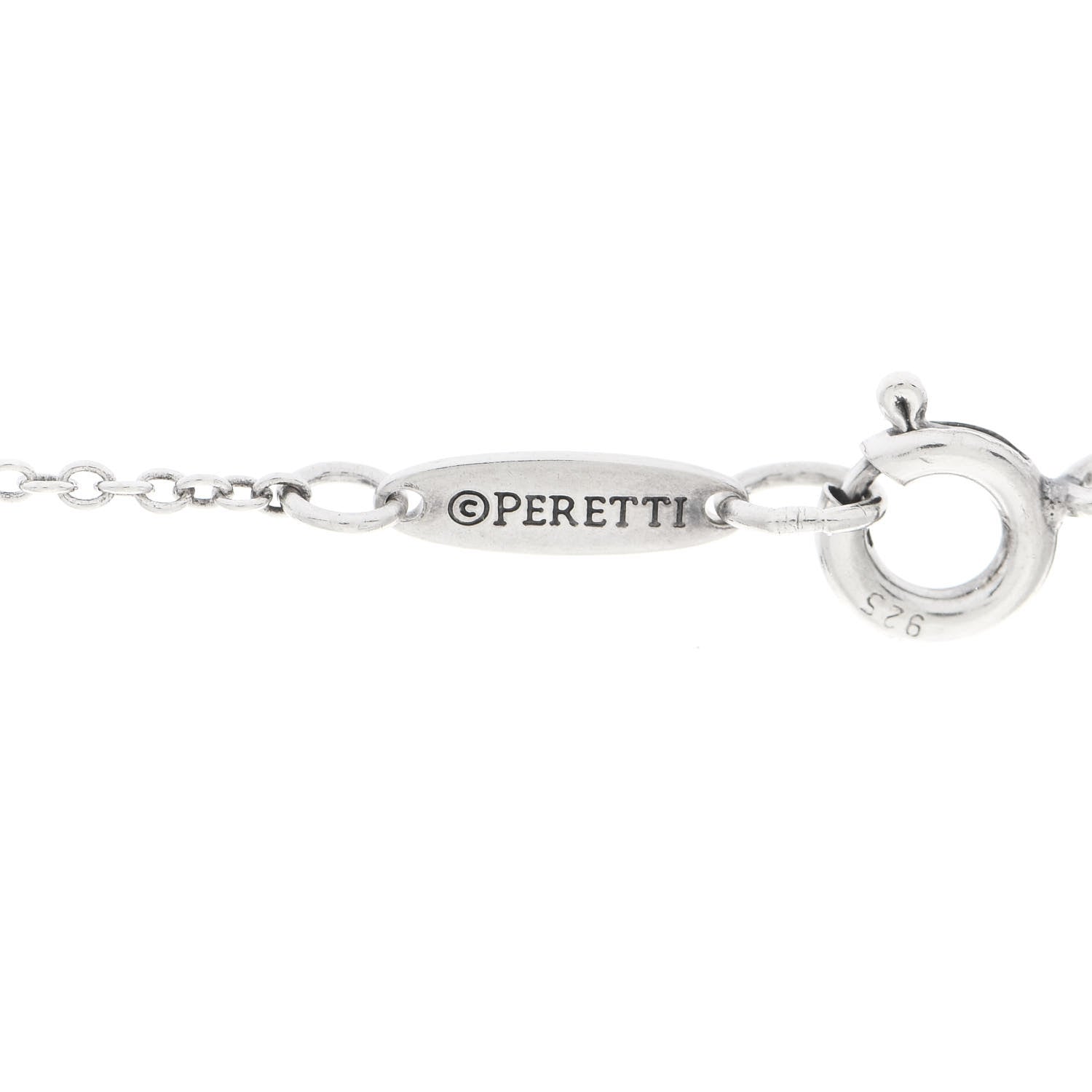Tiffany Sterling Silver Elsa Peretti Letter L Pendant Necklace 4 of 6