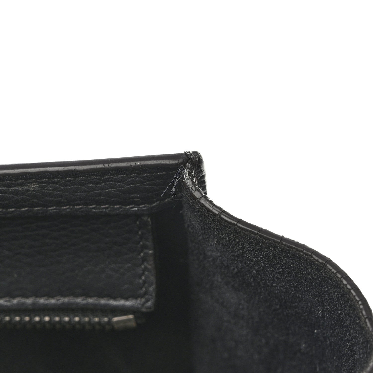 Celine Drummed Calfskin Nano Luggage Black 13 of 15