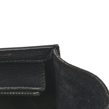 Celine Drummed Calfskin Nano Luggage Black 13 of 15
