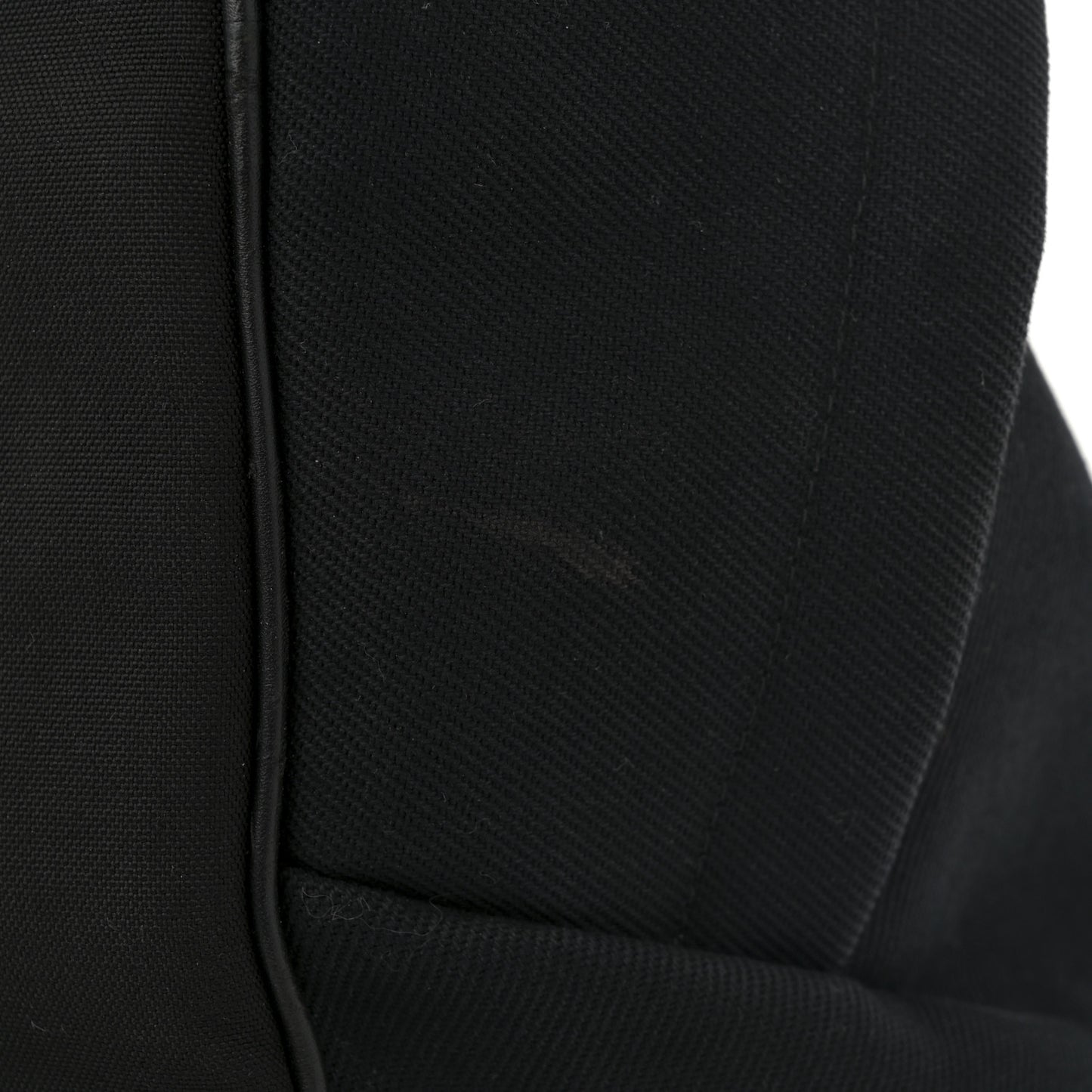 Canvas Signature Embroidered City Backpack Black