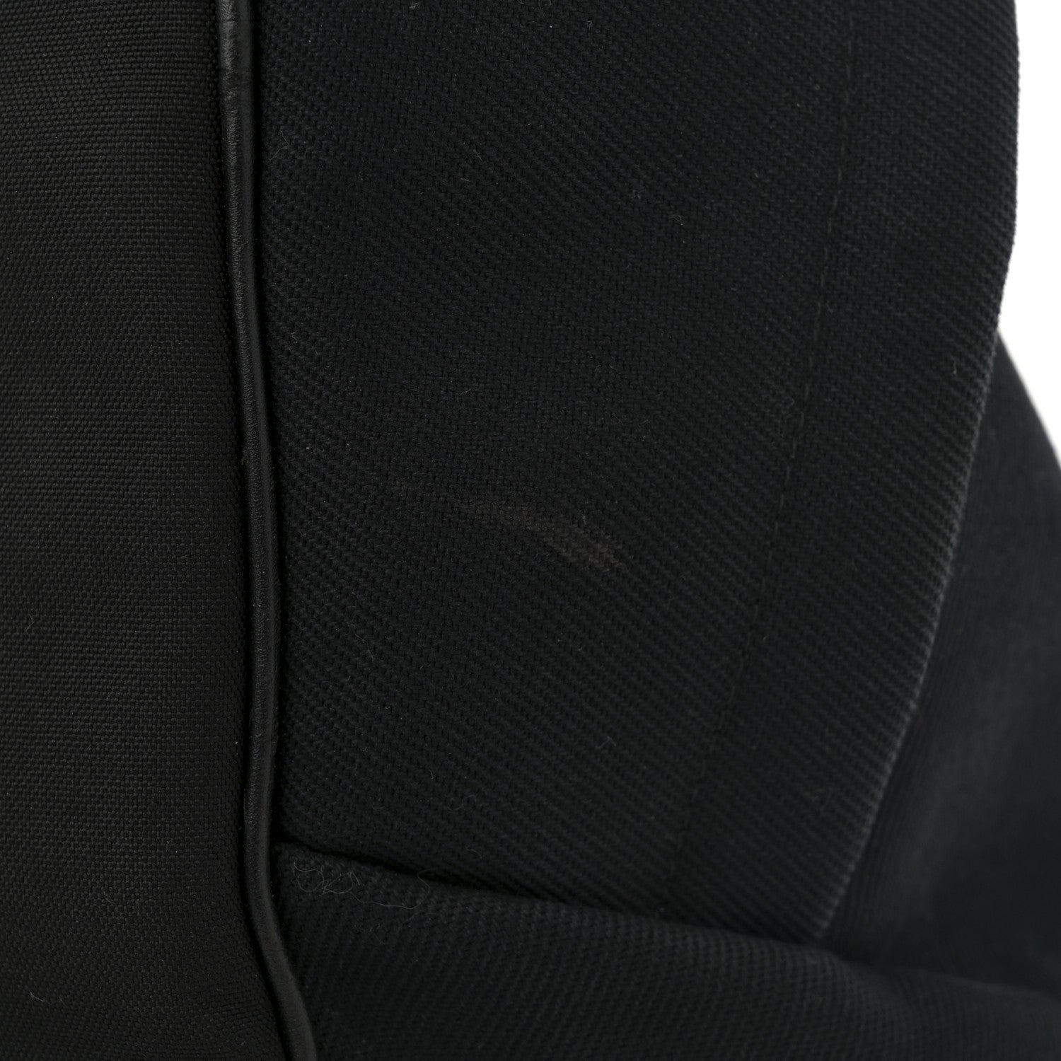 Saint Laurent Canvas Signature Embroidered City Backpack Black 12 of 12