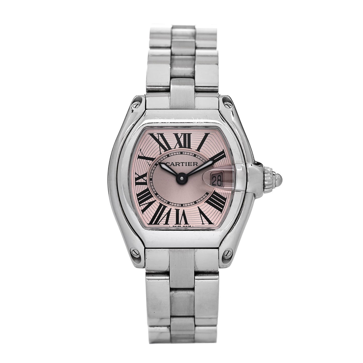 Stainless Steel 31mm Roadster Quartz Watch Pink