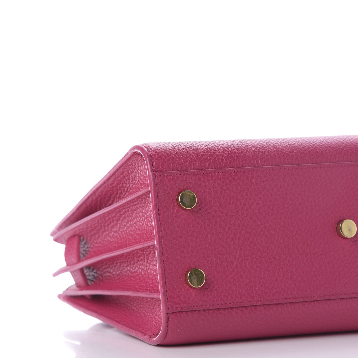 Calfskin Nano Sac De Jour Lipstick Fuchsia