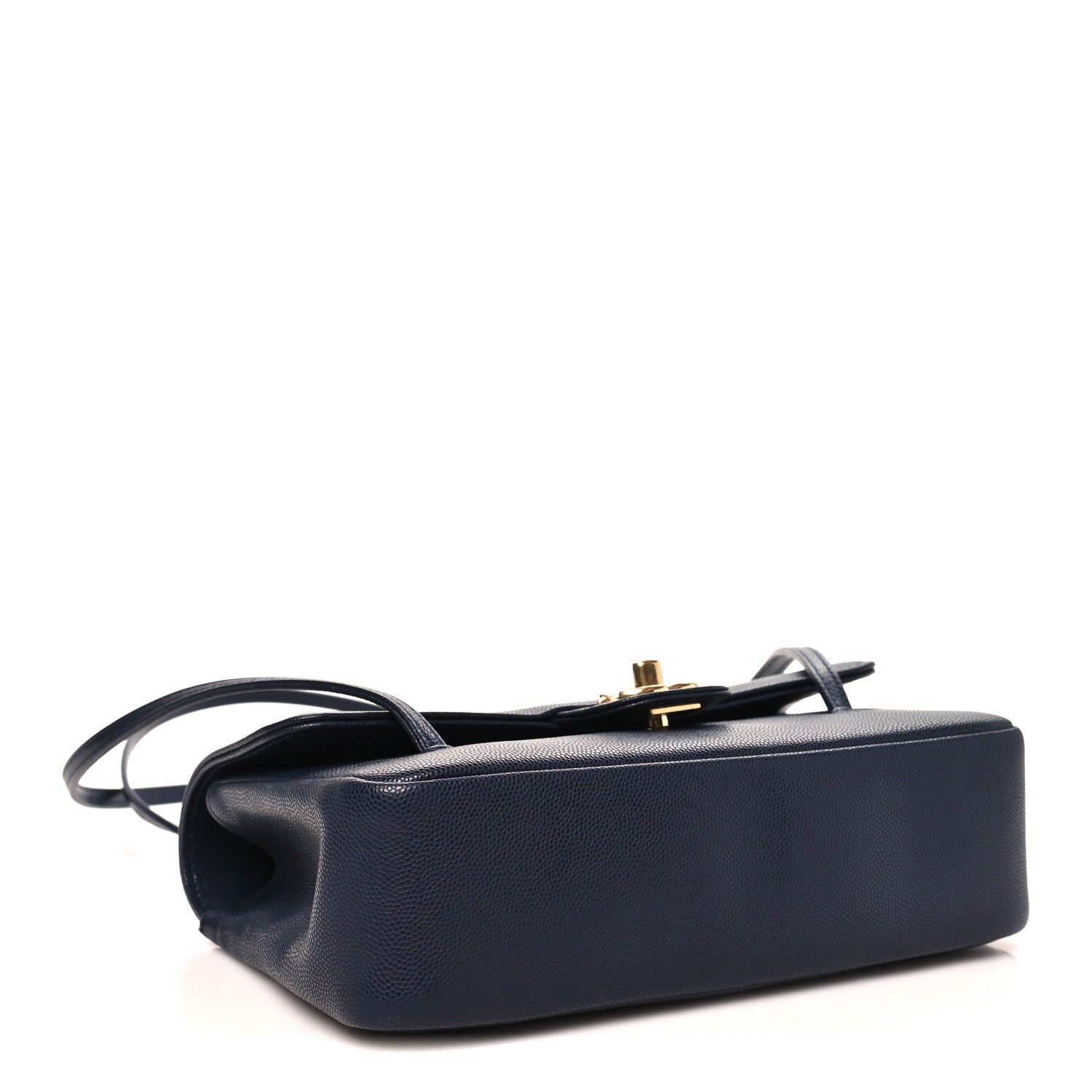 Chanel Shiny Caviar Preppy Coco Small Flap Navy 4 of 11