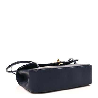 Chanel Shiny Caviar Preppy Coco Small Flap Navy 4 of 11