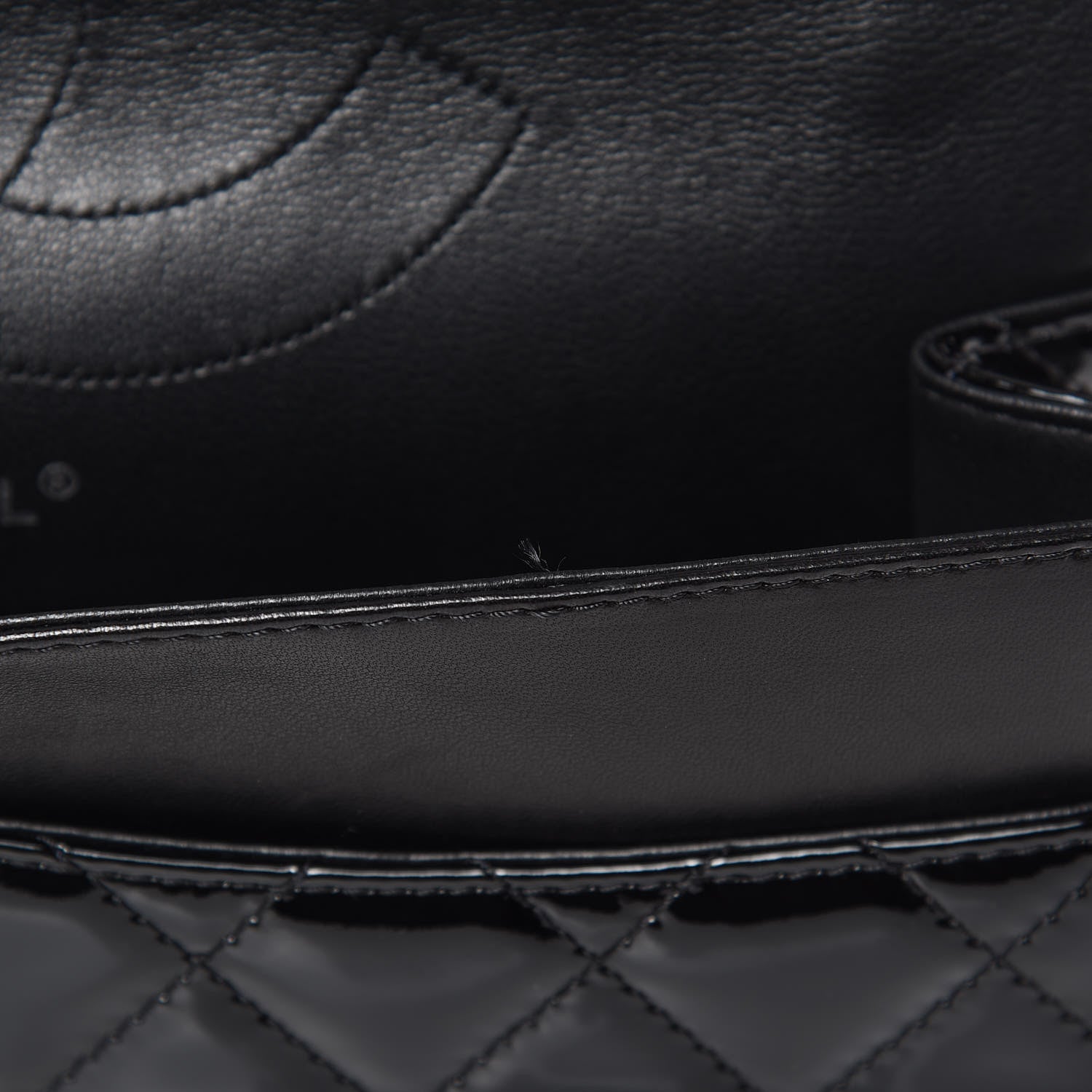 Chanel Patent Quilted 2.55 Reissue 227 Flap Black 14 of 16